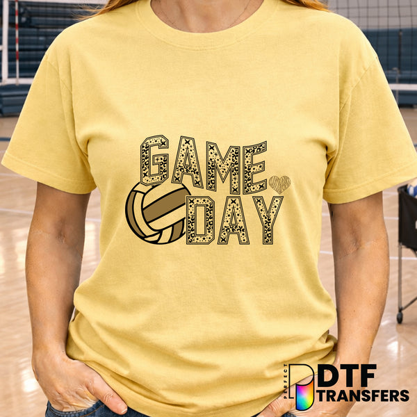 Game Day Volleyball – Volleyball DTF Transfer