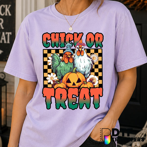 Chick or Treat – Halloween DTF Transfer