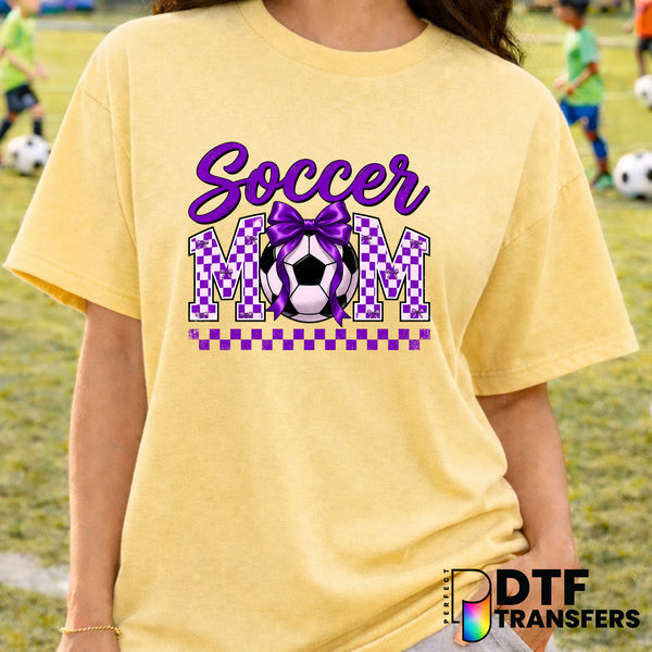 SOCCER MOM – Soccer DTF Transfer