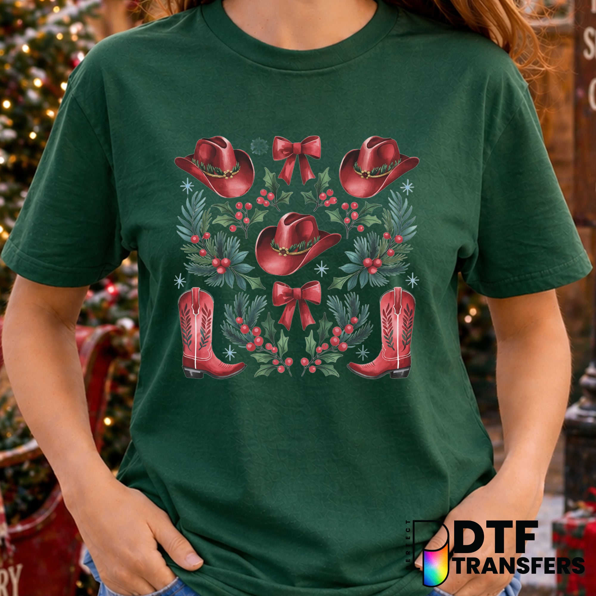 Merry Christmas Y'all – Christmas DTF Transfer