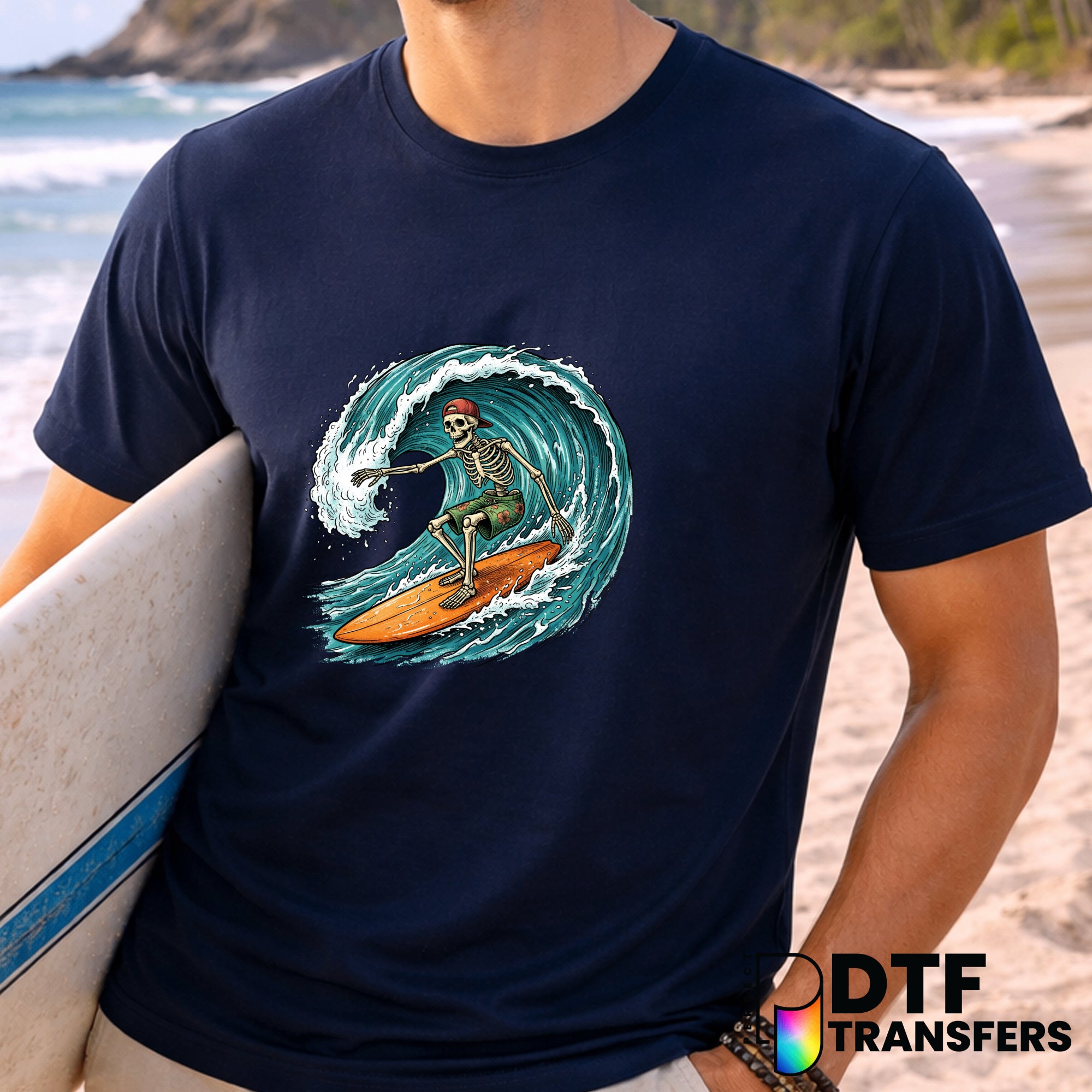 SURF SUMMER BRO – Surfing DTF Transfer