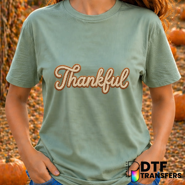 THANKFUL – Thanksgiving DTF Transfer