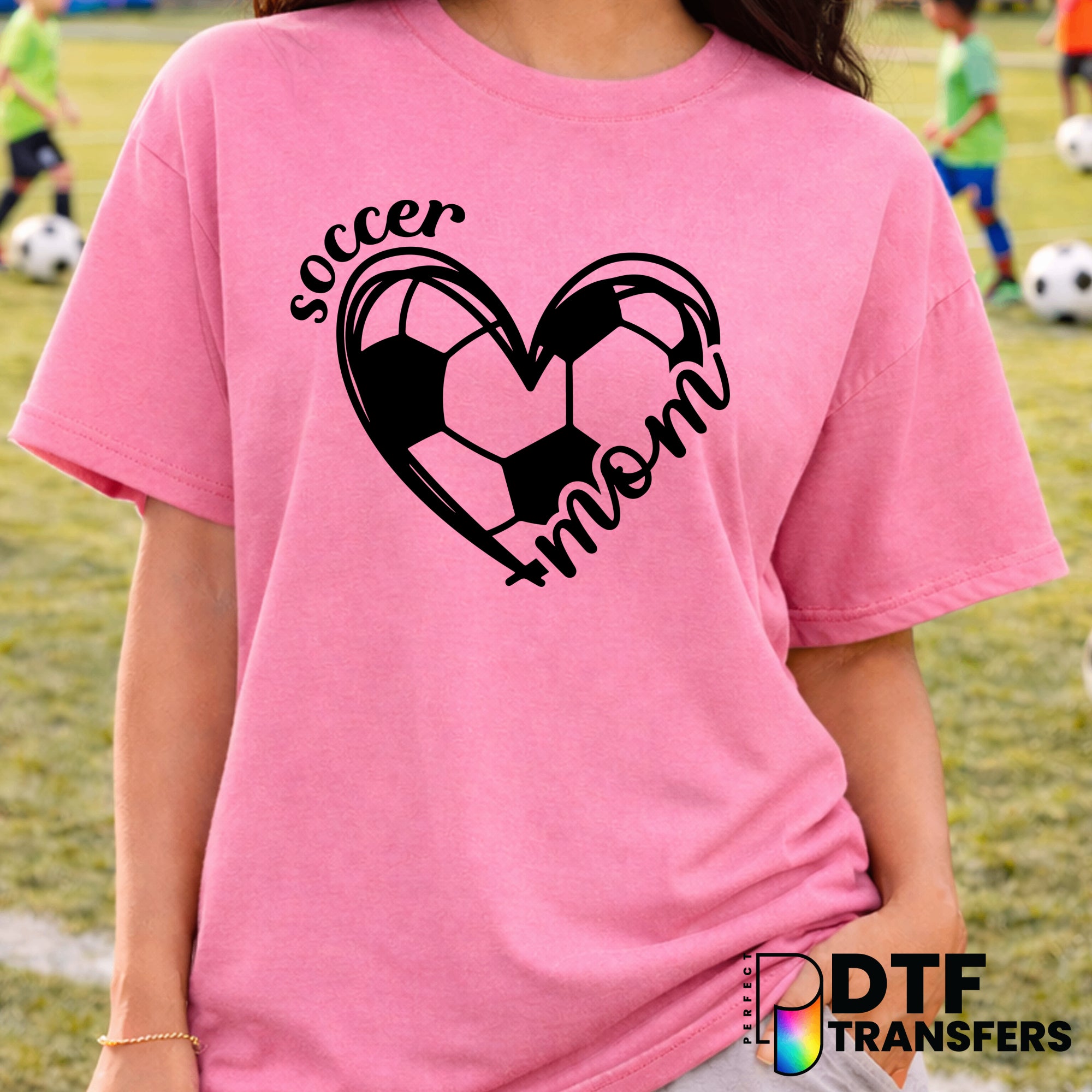Soccer Mom – Soccer DTF Transfer