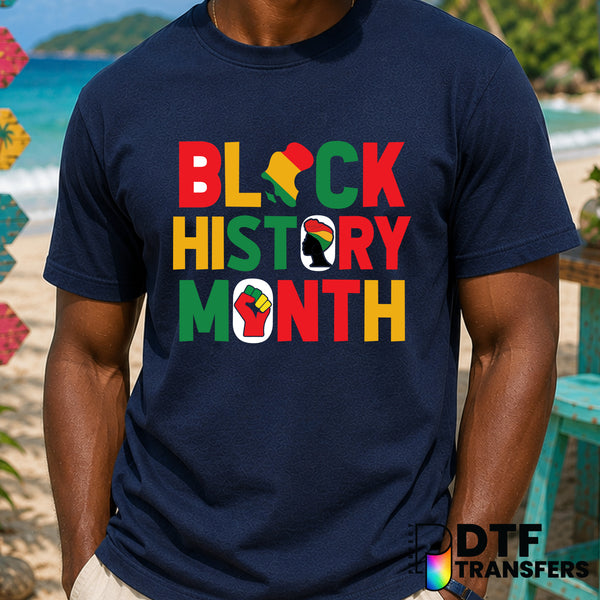 BLACK HISTORY MONTH – Black History Month DTF Transfer