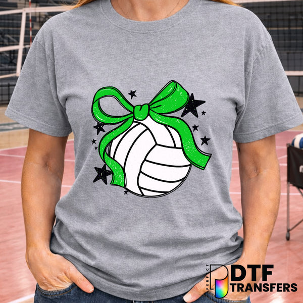 Cute Volleyball Coquette – Volleyball DTF Transfer