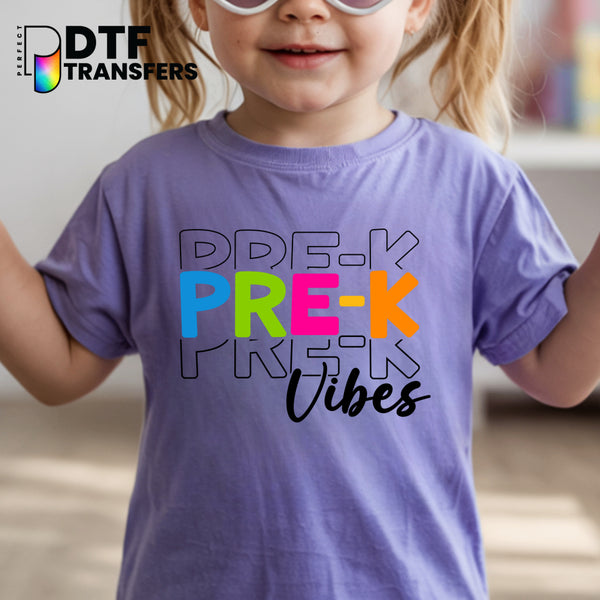 Pre-K VIBES – Teacher DTF Transfer
