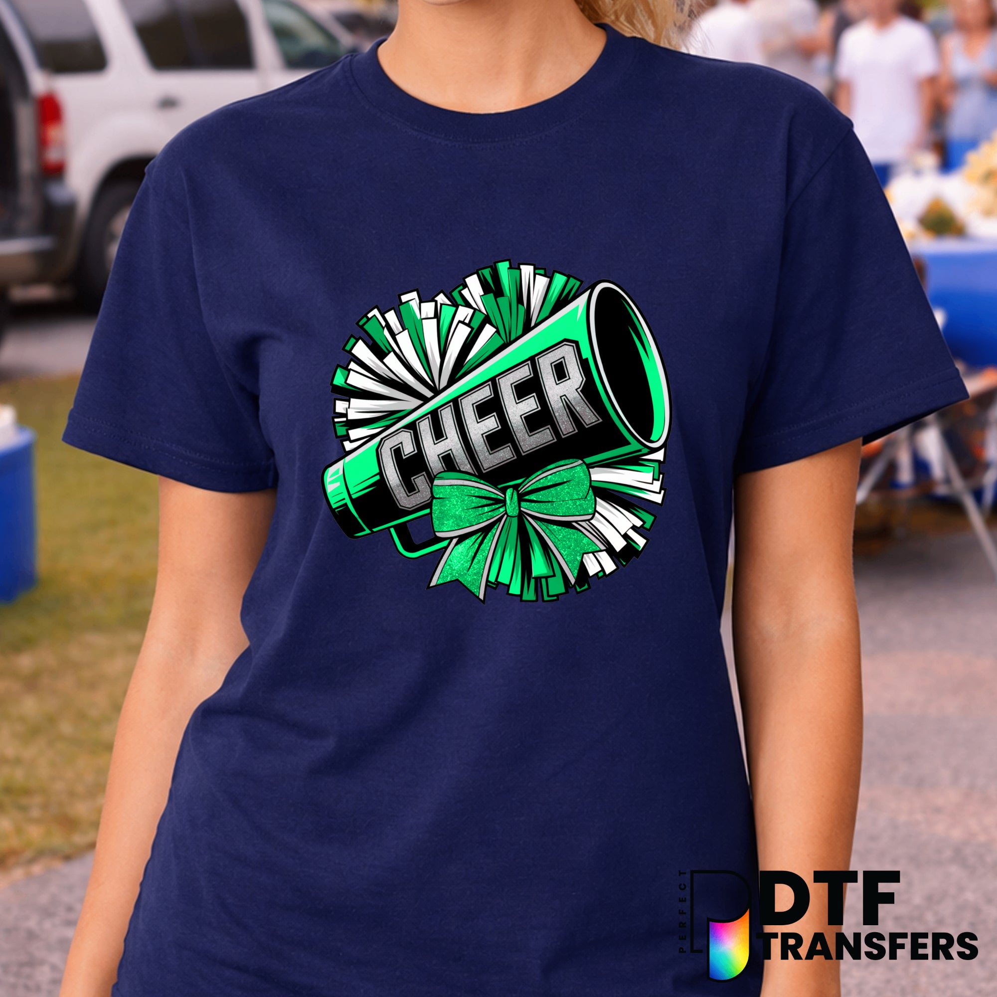 Cheer Mom – Cheerleading DTF Transfer