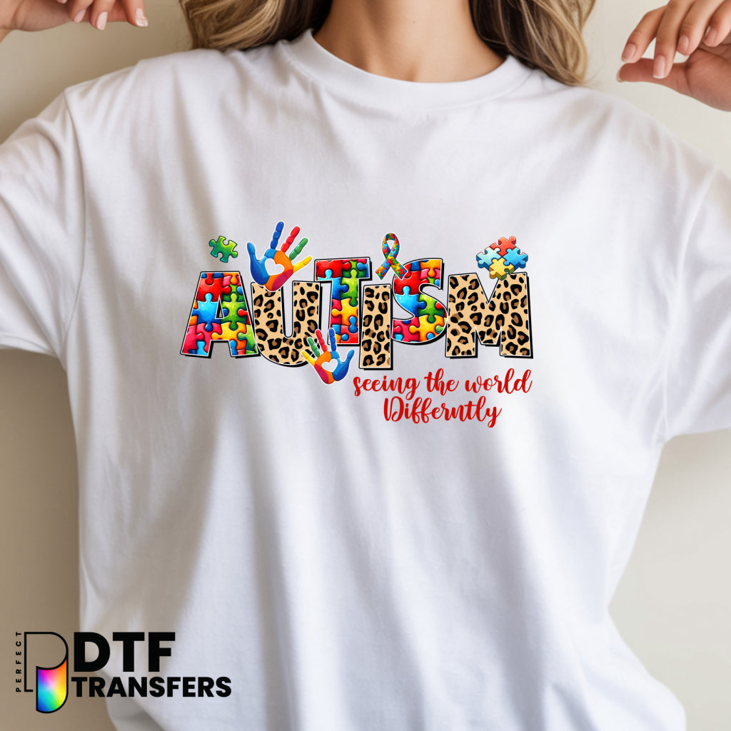 Autism Seeing The World Differently – Special Education DTF Transfer