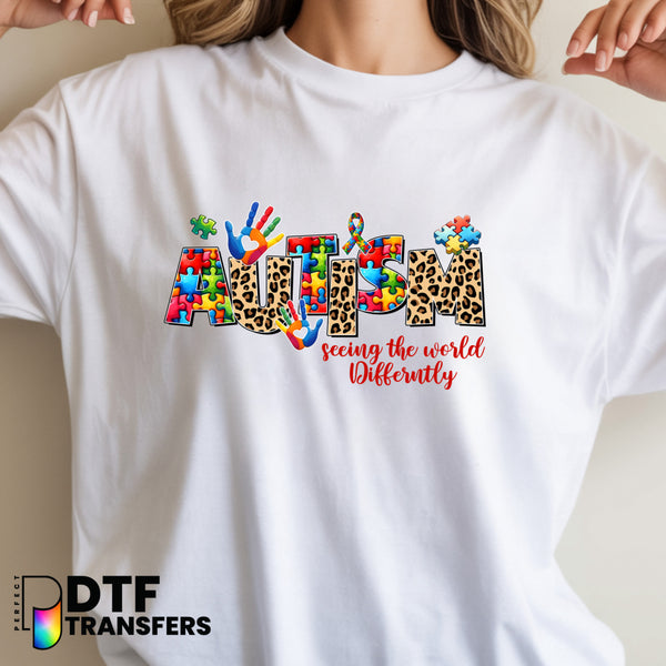 Autism Seeing The World Differently – Special Education DTF Transfer