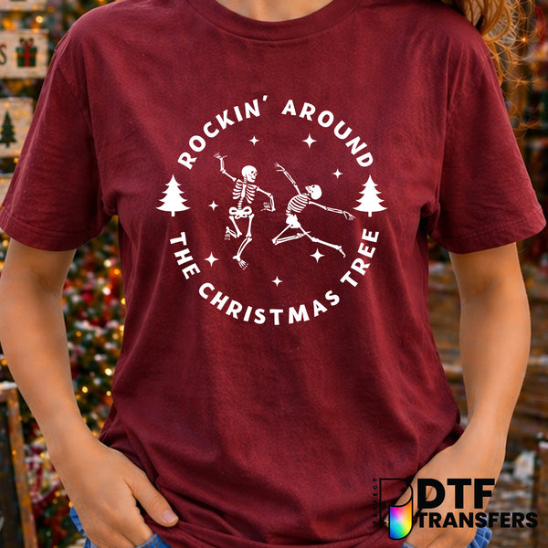 Rockin' Around the Christmas Tree – Christmas DTF Transfer