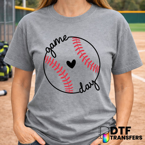 Game Day Softball – Softball DTF Transfer