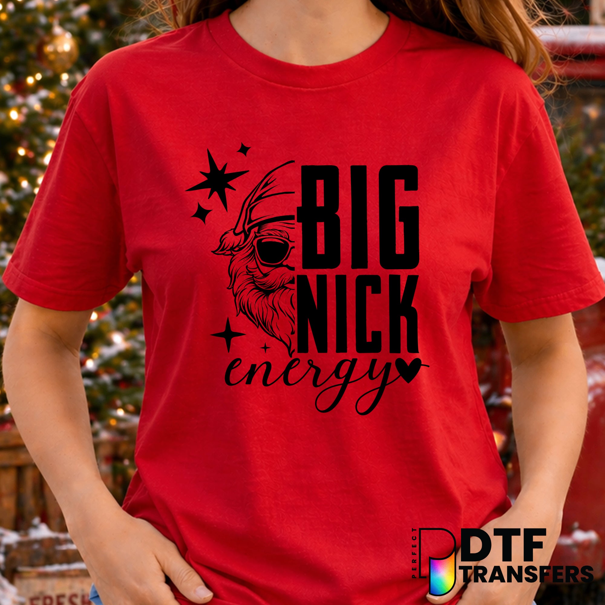 BIG NICK ENERGY – Christmas DTF Transfer
