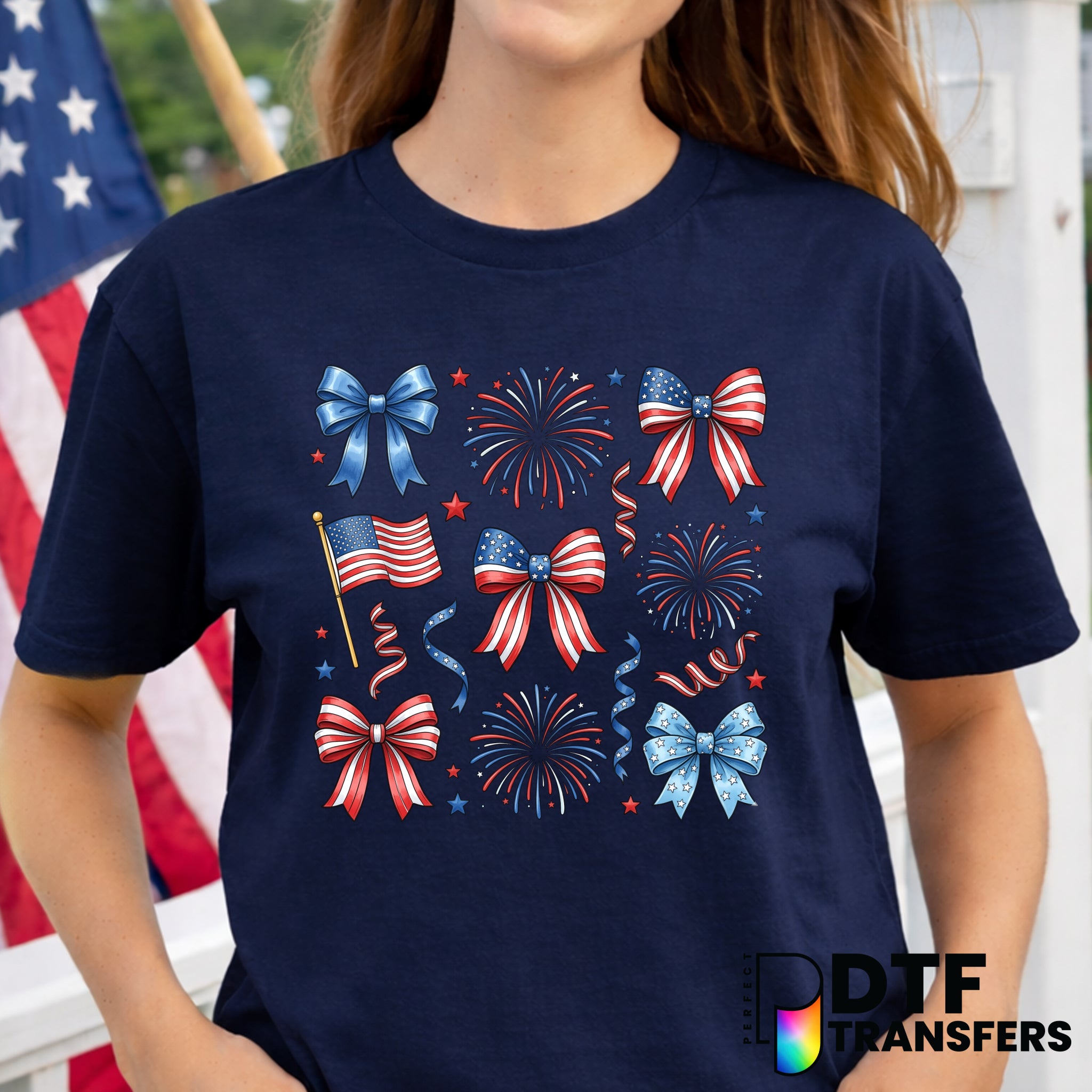 COQUETTE – Fourth of July DTF Transfer