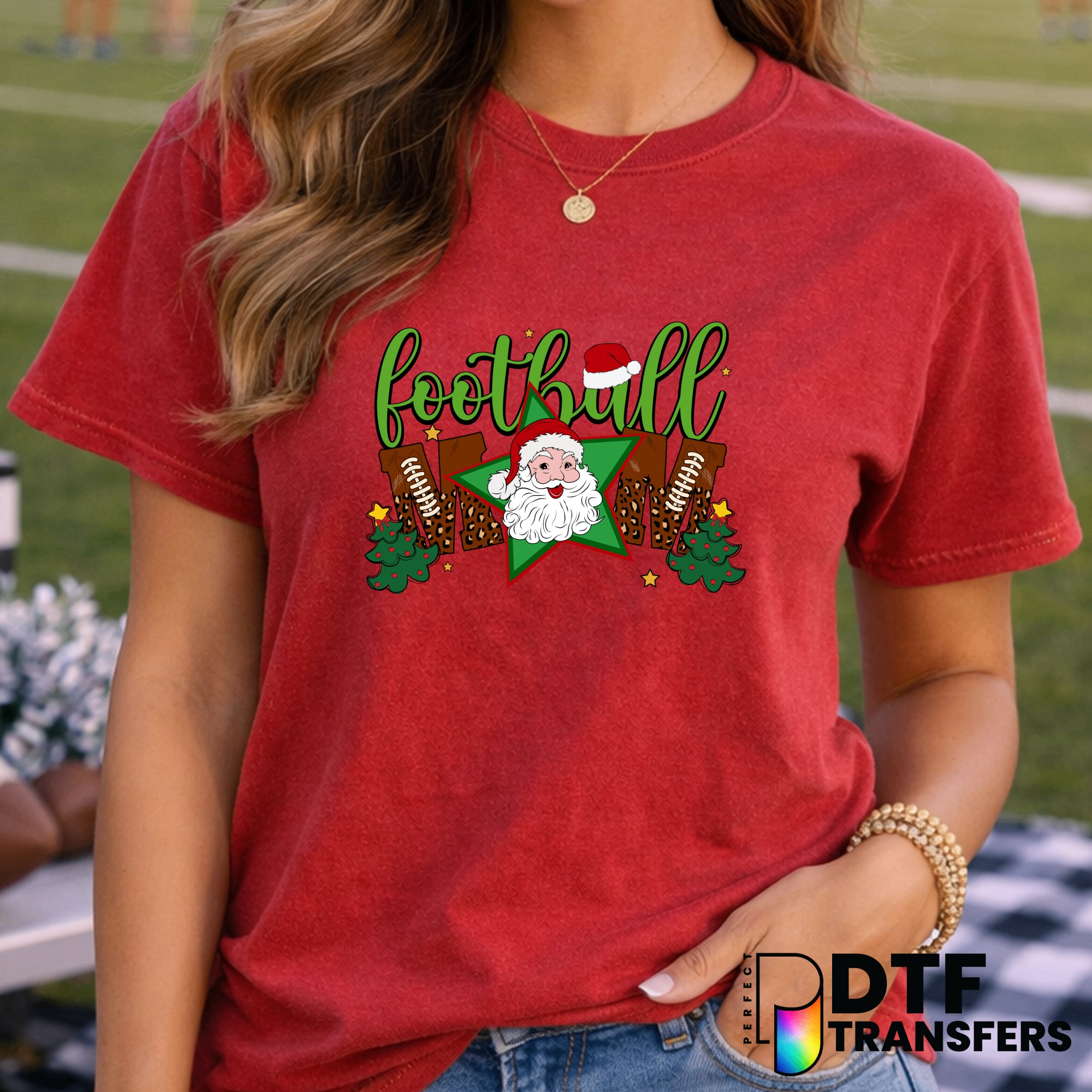 Football Mom – Football DTF Transfer