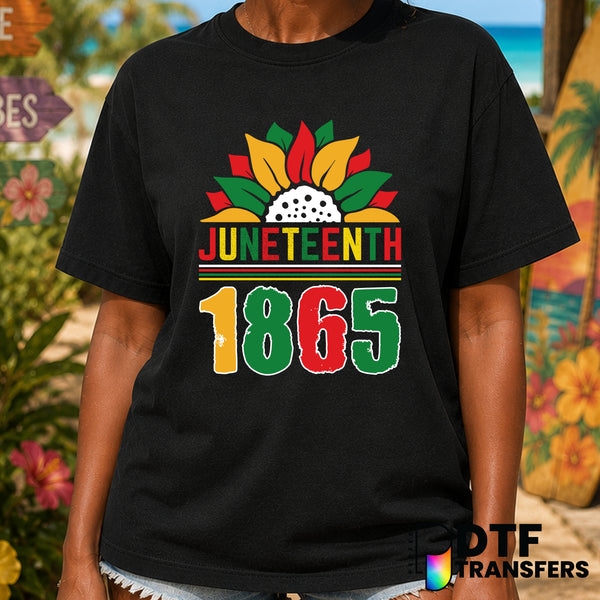 Juneteenth 1865 Freedom Day – Black History Month DTF Transfer