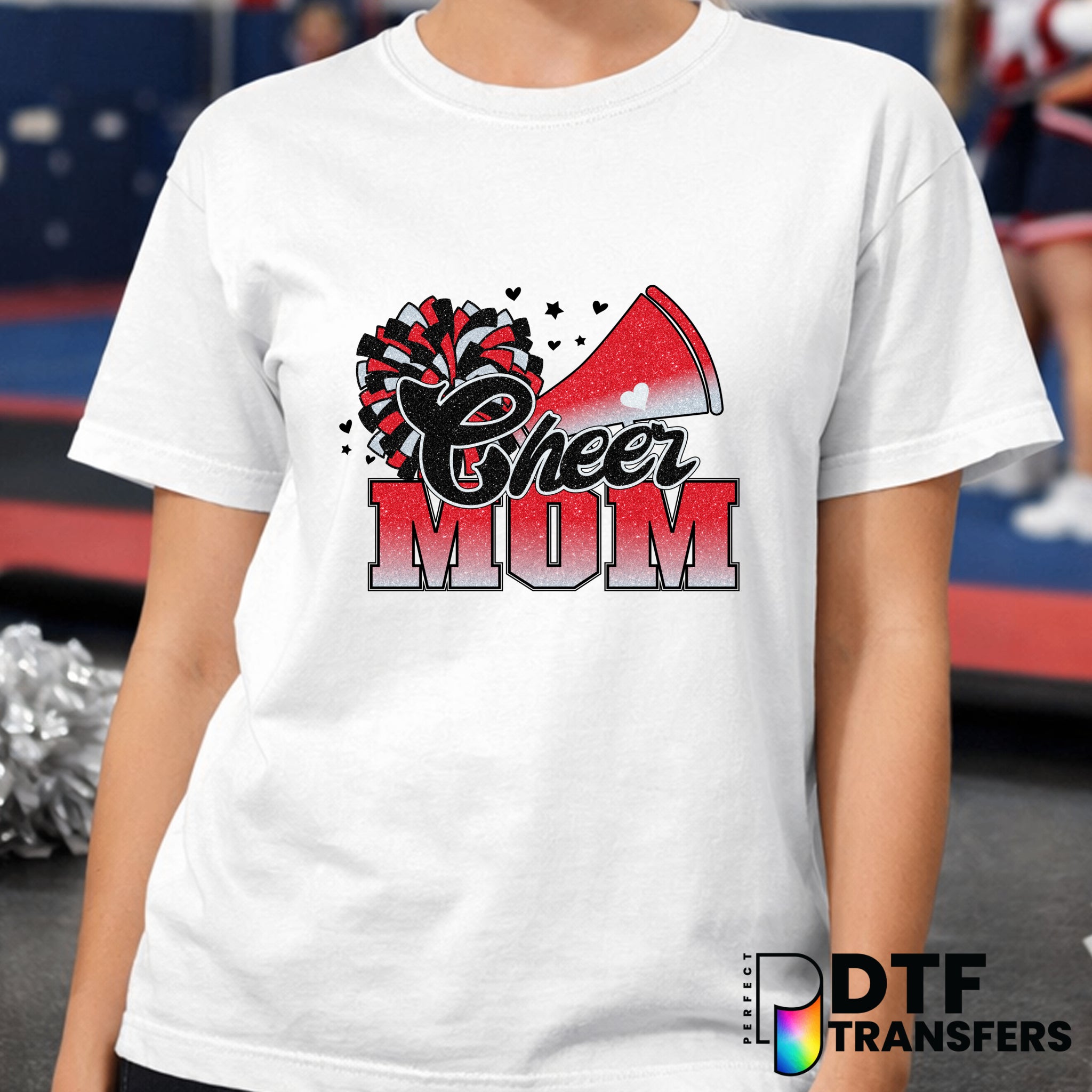 CHEER MOM – Cheerleading DTF Transfer