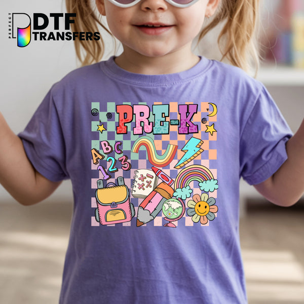 Pre-K Preschool Teacher School – Teacher DTF Transfer