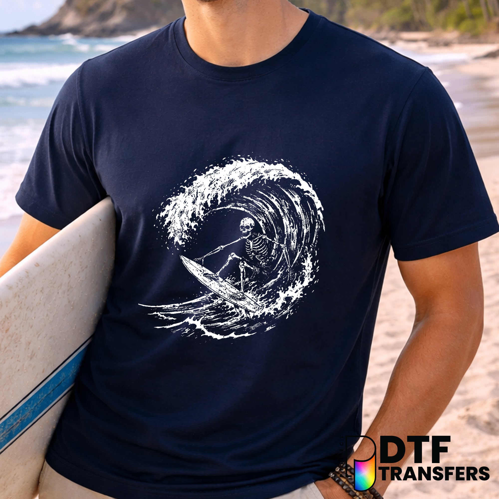 SURF FOREVER – Surfing DTF Transfer