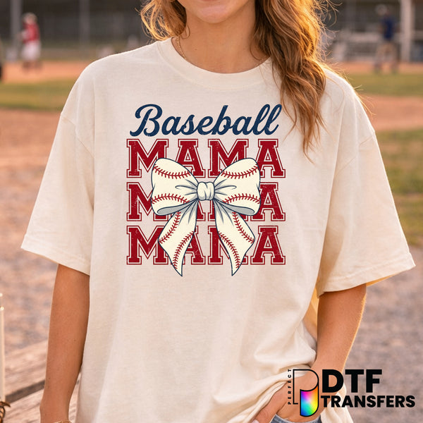Baseball Mama – Baseball DTF Transfer