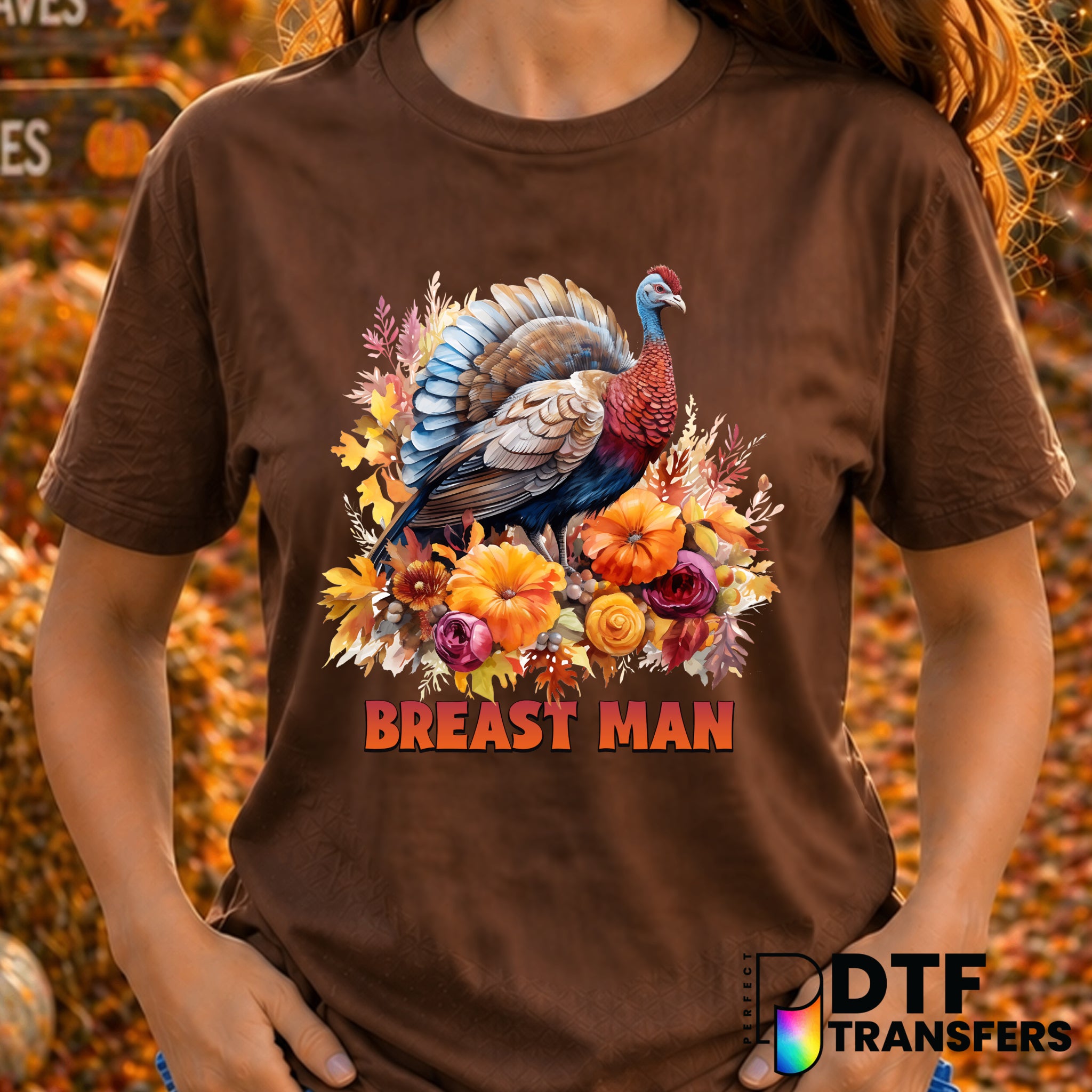 Breast Man – Thanksgiving DTF Transfer