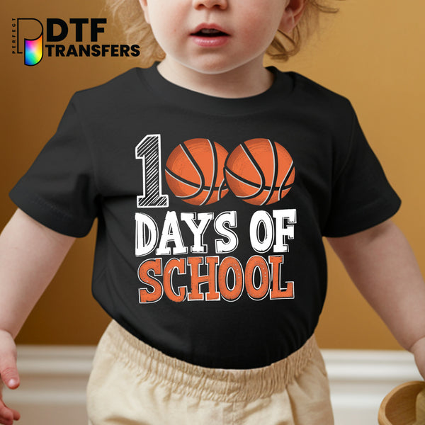 100 DAYS Basketball – Teacher DTF Transfer
