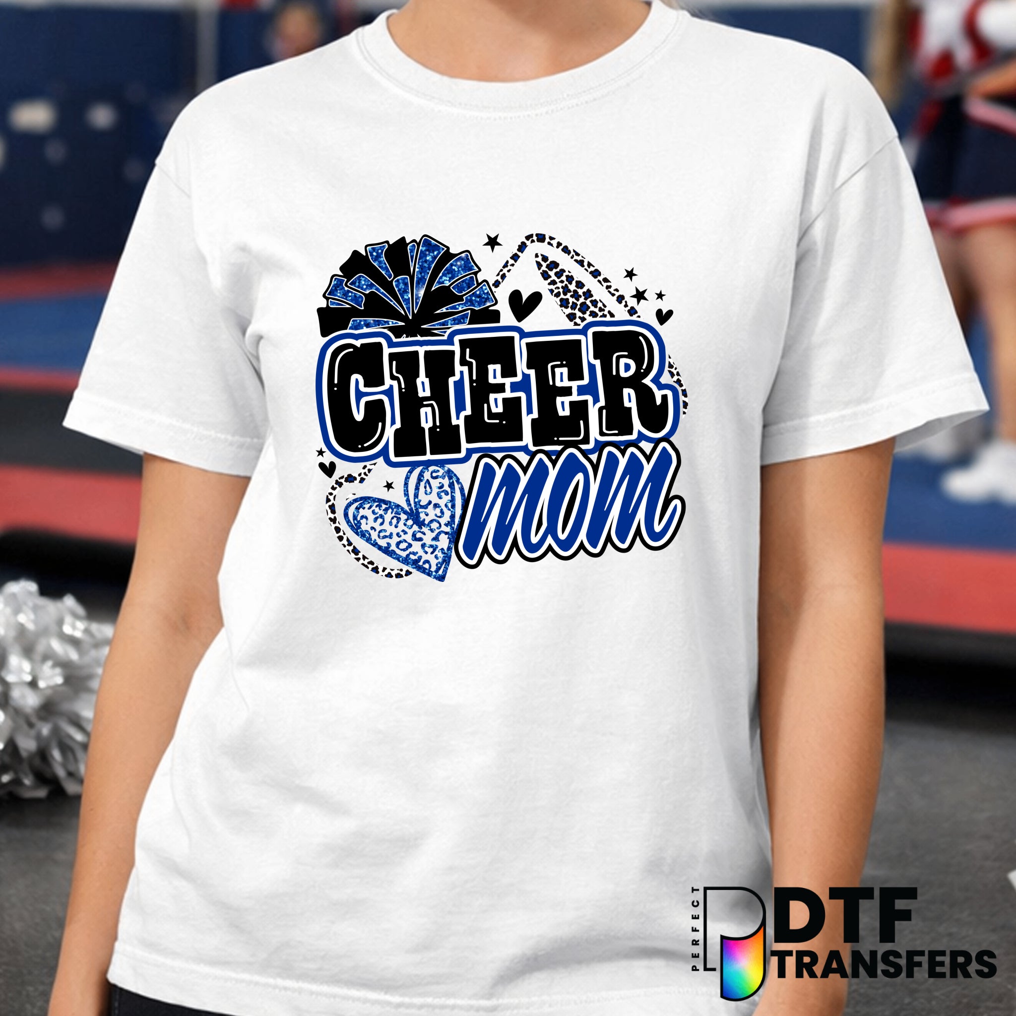 Cheer Mom – Cheerleading DTF Transfer