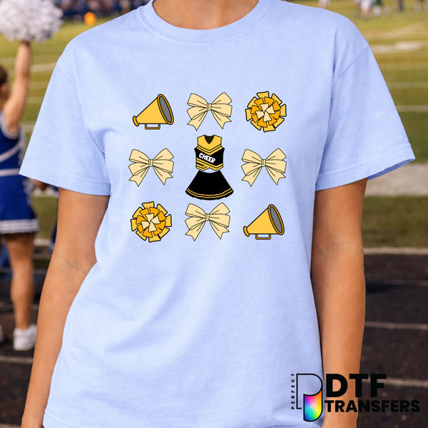 CHEER Mom – Cheerleading DTF Transfer