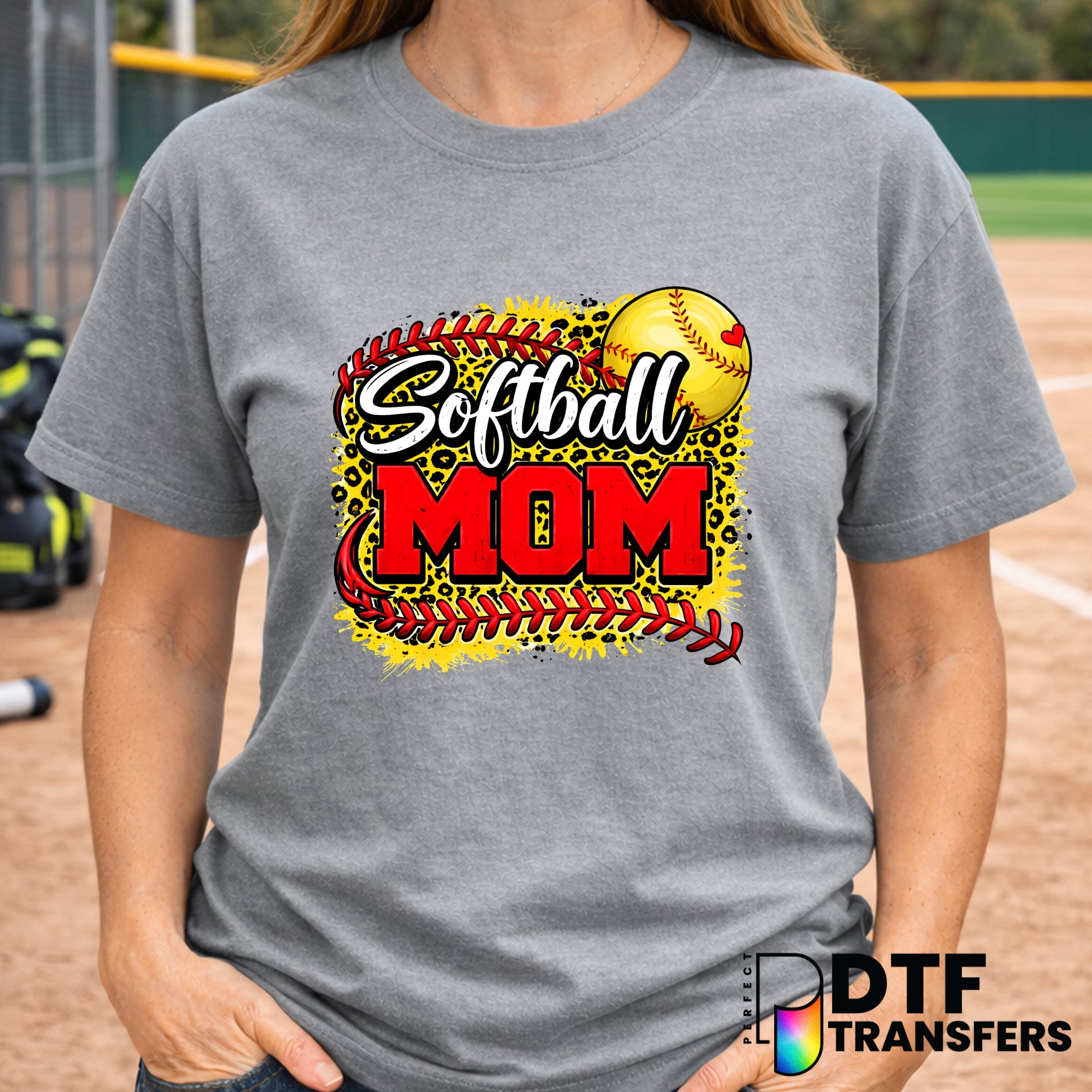 Softball Mom – Softball DTF Transfer