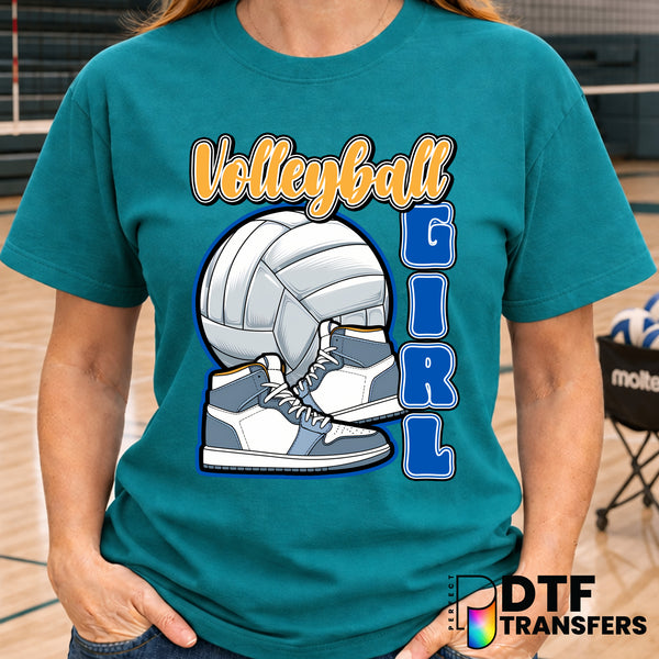 Volleyball Girl – Volleyball DTF Transfer