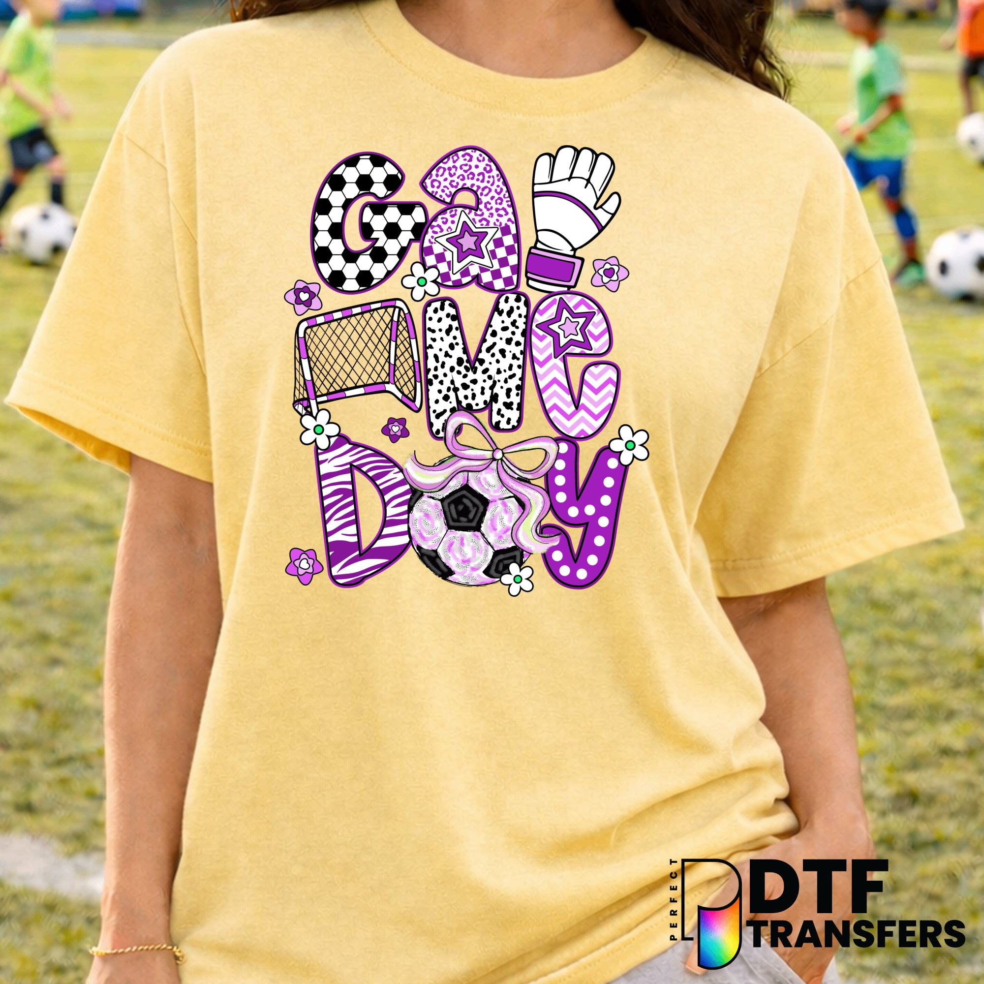 GAME DAY – Soccer DTF Transfer