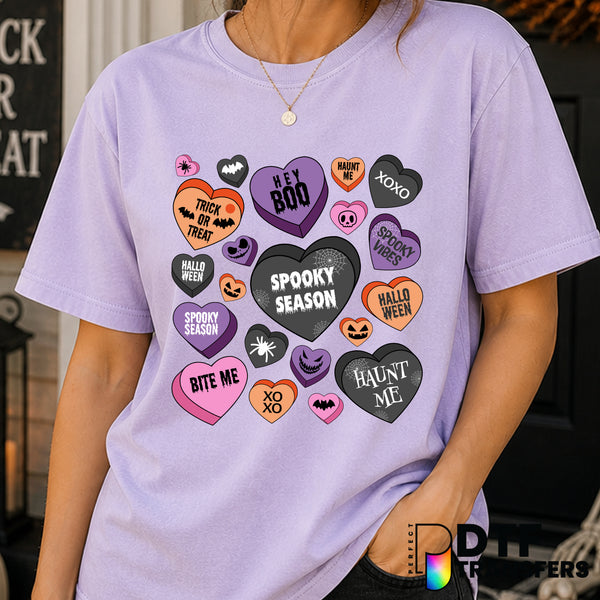 Candy Heart Halloween – DTF Transfer