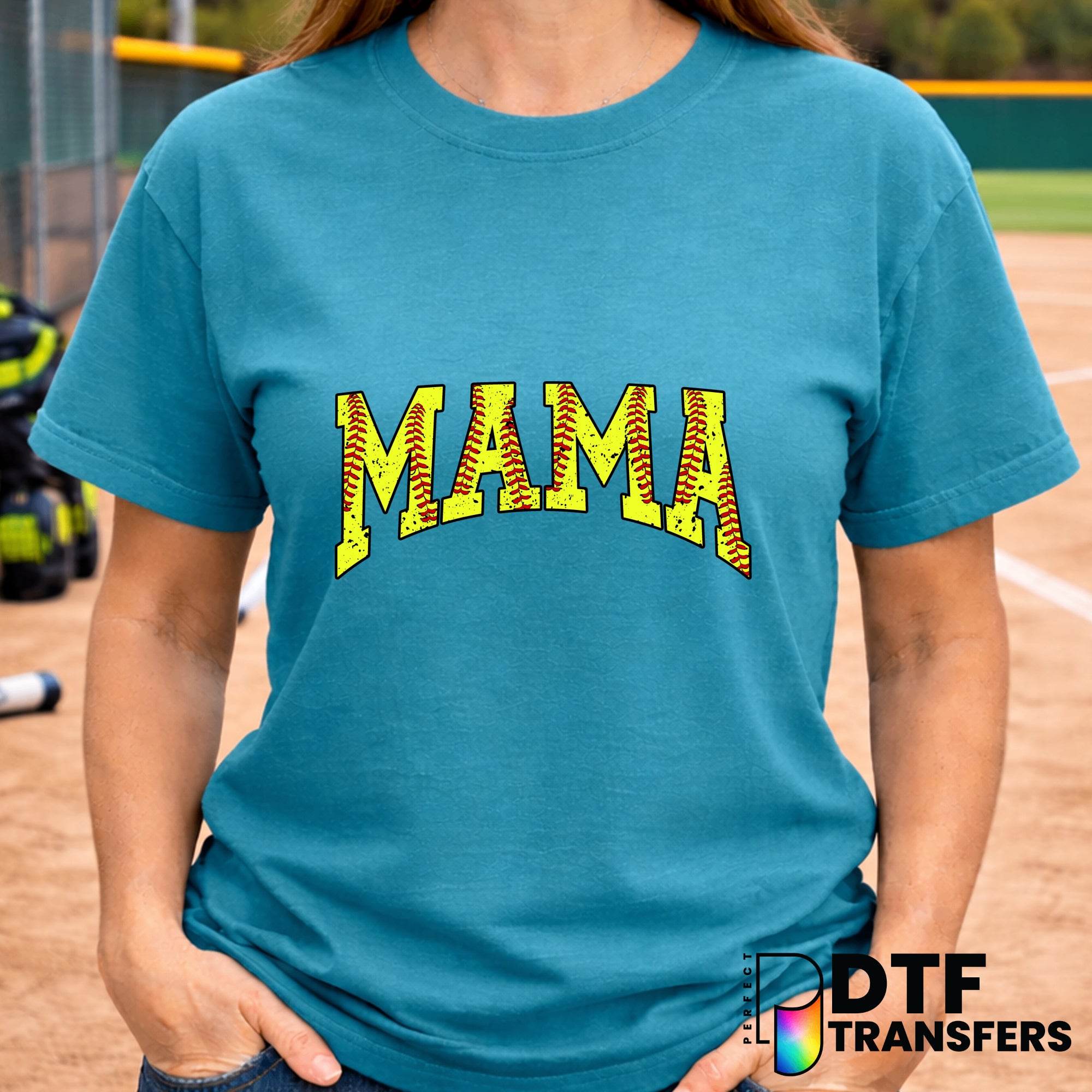 SOFTBALL VARSITY MOM – Softball DTF Transfer