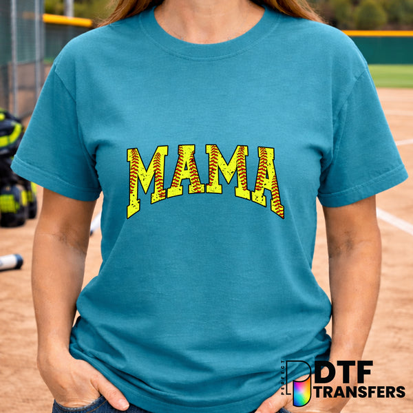 SOFTBALL VARSITY MOM – Softball DTF Transfer