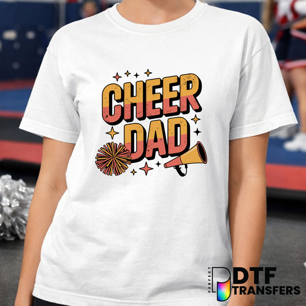 Cheer Dad – Cheerleading DTF Transfer