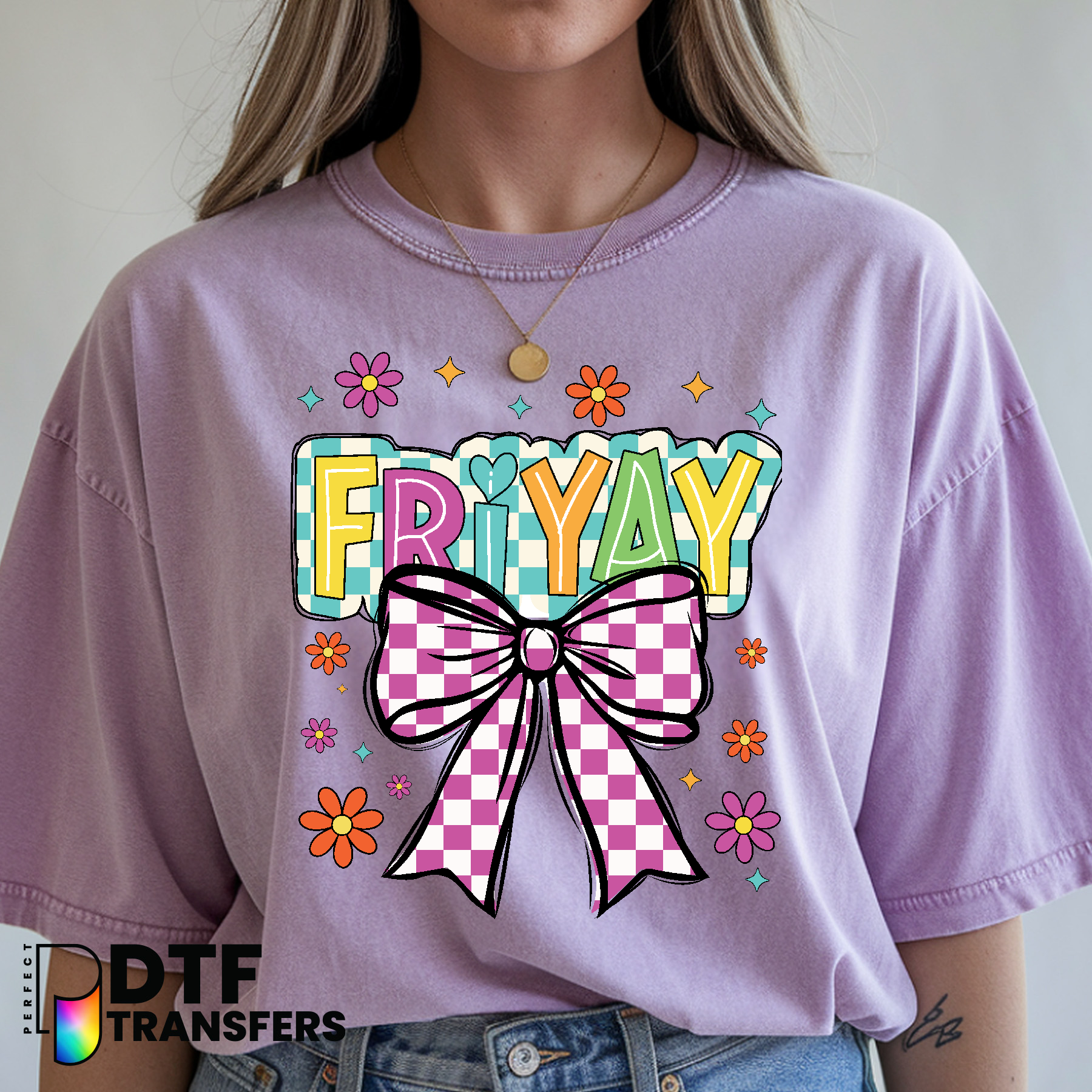 Retro FriYAY - Teacher – Teacher DTF Transfer