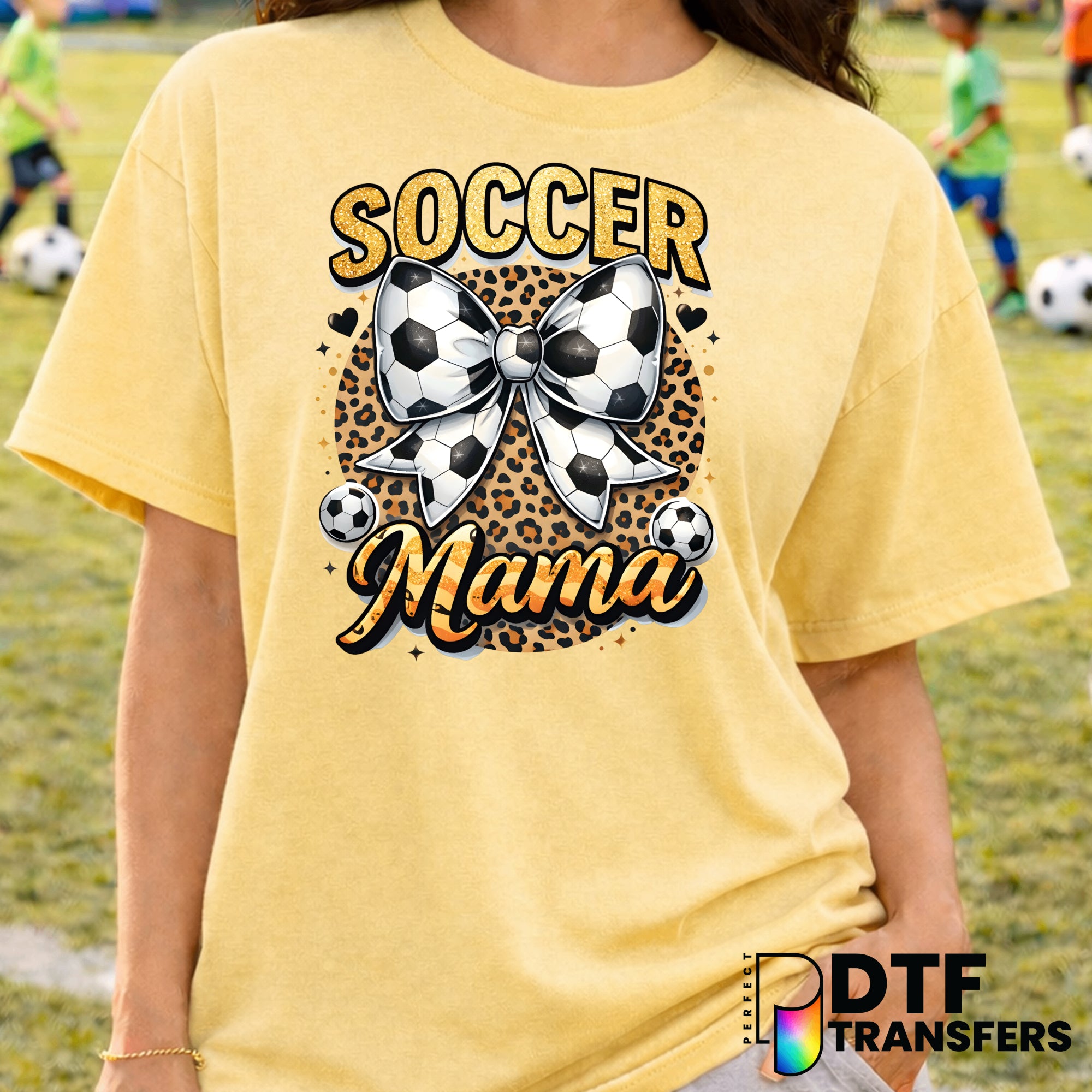 Soccer Mama – Soccer DTF Transfer