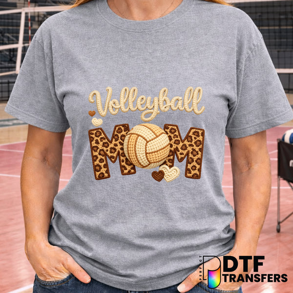 Volleyball Mom – Volleyball DTF Transfer