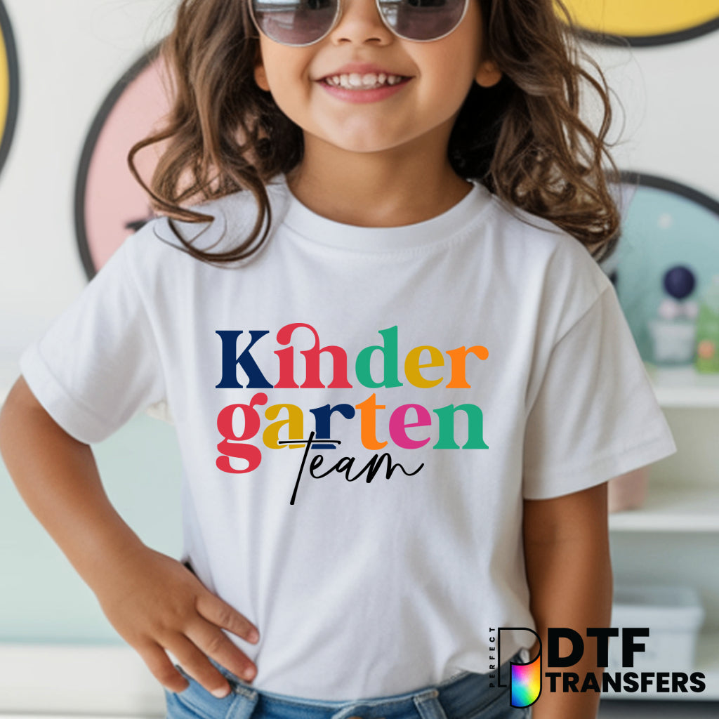 KINDERGARTEN TEAM PRE K – Teacher DTF Transfer