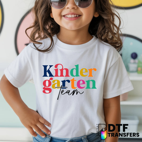 KINDERGARTEN TEAM PRE K – Teacher DTF Transfer