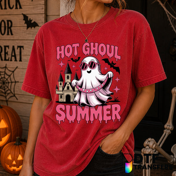 Hot Ghoul Summer – Halloween DTF Transfer