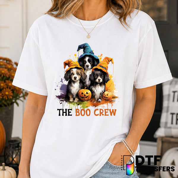 The Boo Crew – Halloween DTF Transfer