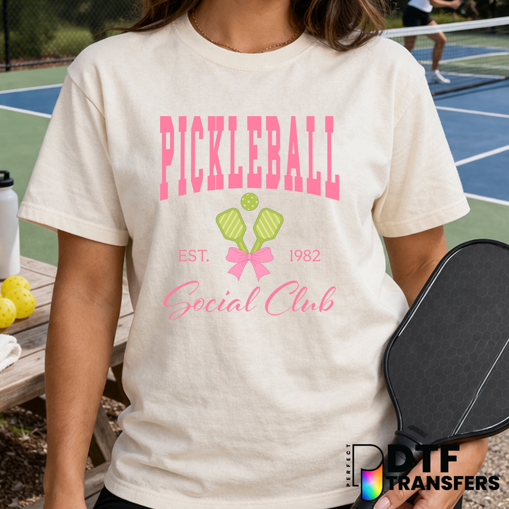PICKLEBALL SOCIAL CLUB – Pickleball DTF Transfer