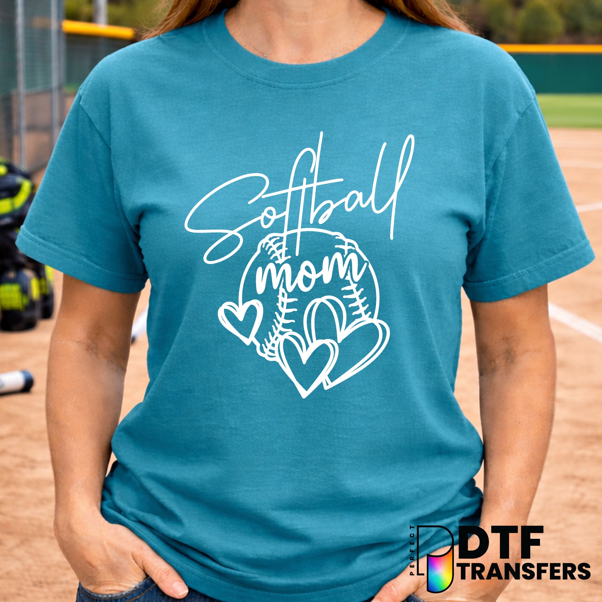 Softball Mom – Softball DTF Transfer