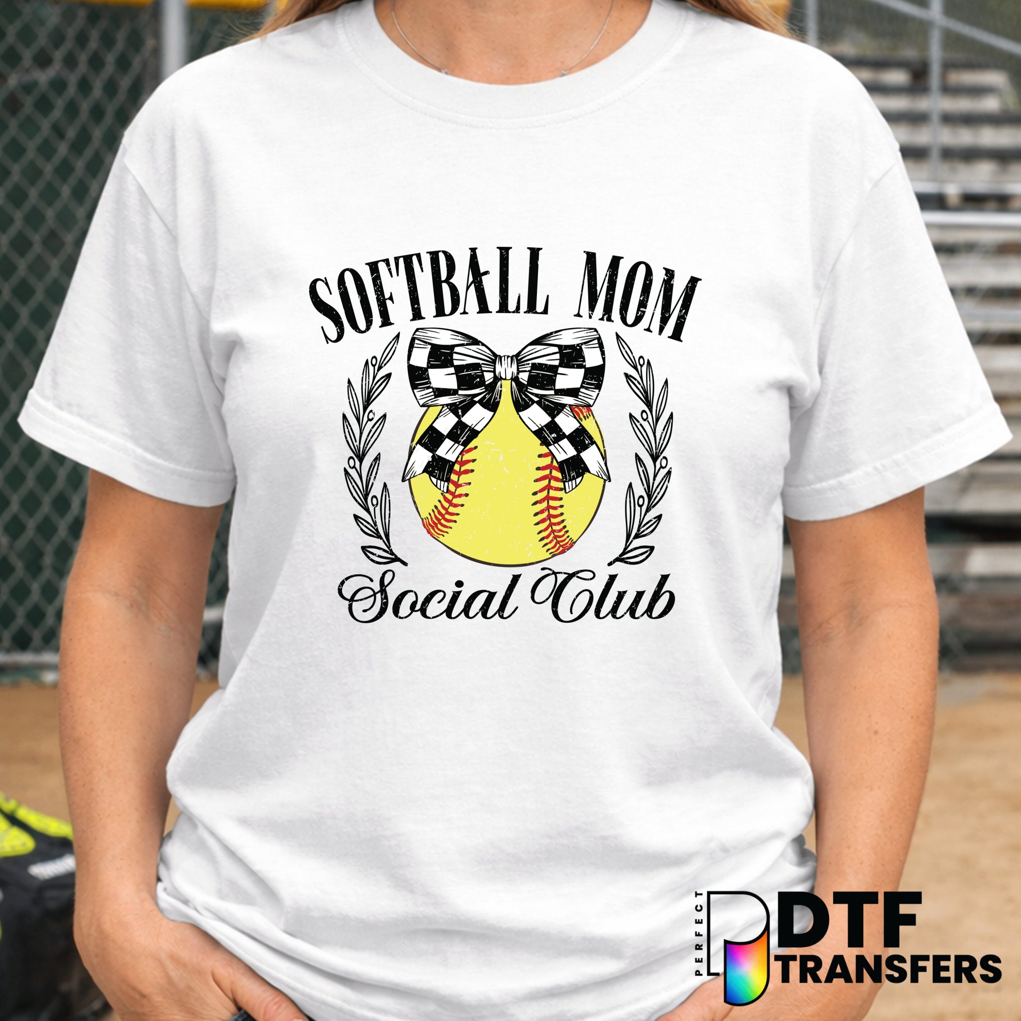 Softball Moms Club – Softball DTF Transfer