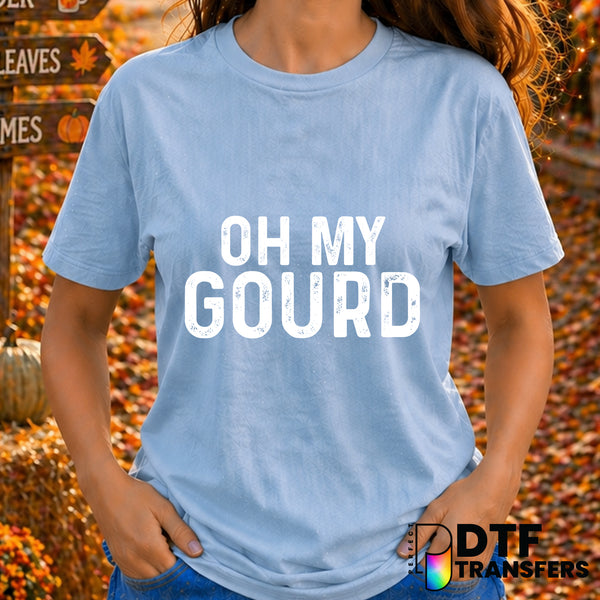 Oh My Gourd Funny Thanksgiving – DTF Transfer