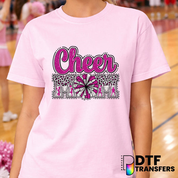 Cheer Mom – Cheerleading DTF Transfer