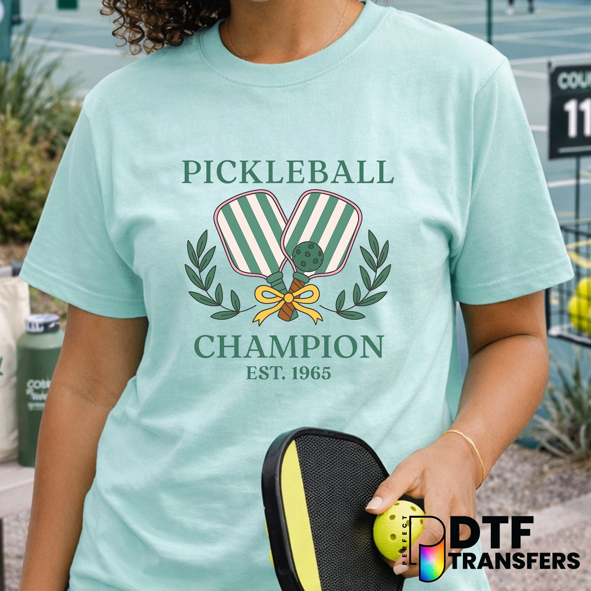 Pickleball Champion – Pickleball DTF Transfer