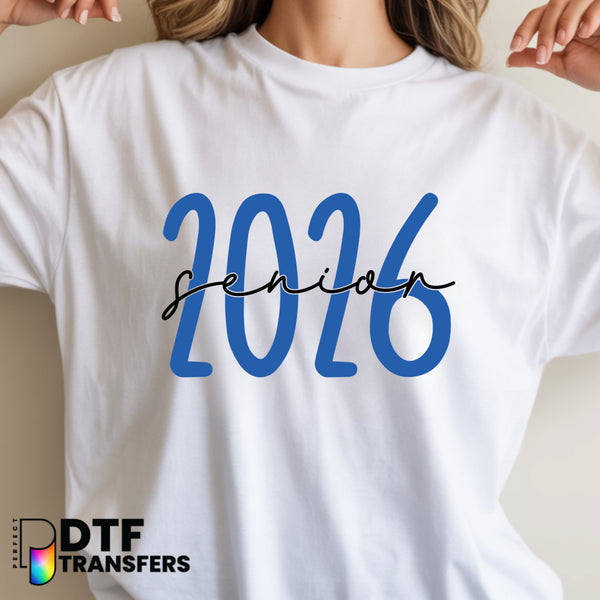 Senior 2026 Royal – Teacher DTF Transfer