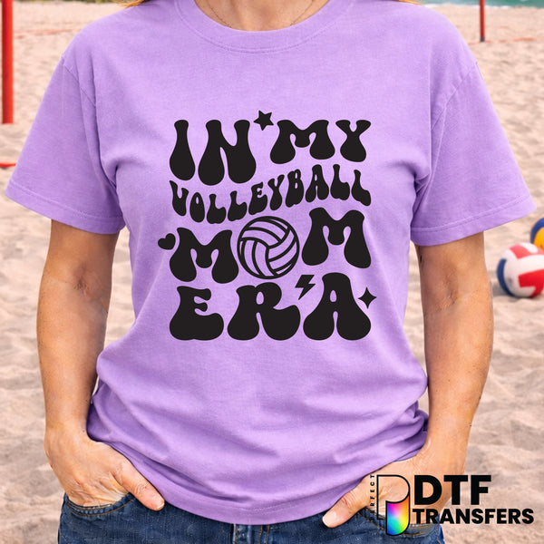 In My Volleyball Mom Era – Volleyball DTF Transfer