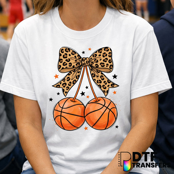 Coquette Leopard Basketball – DTF Transfer